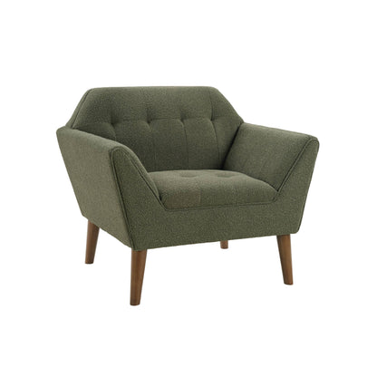 Newport Wide Mid-Century Modern Lounge Chair