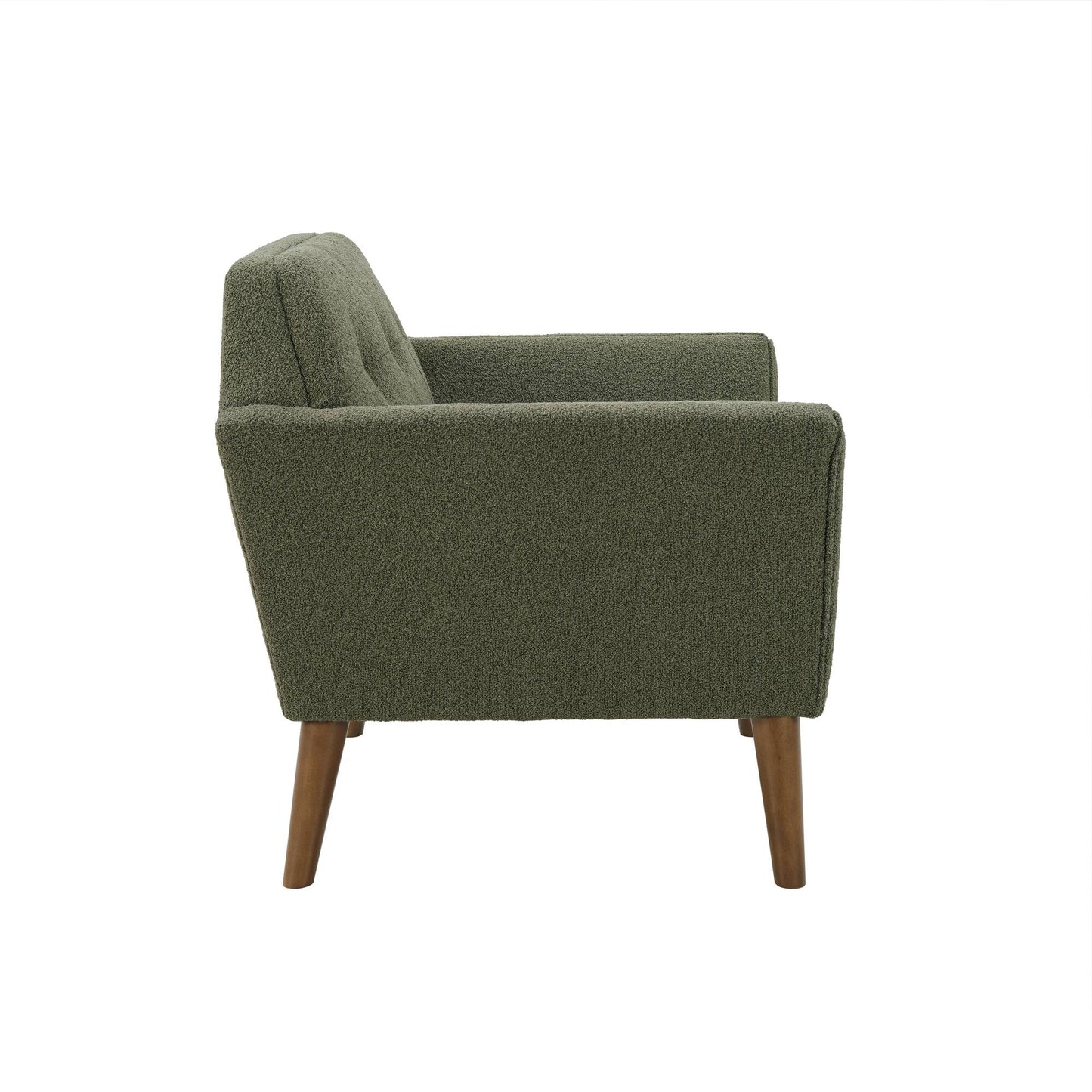 Newport Wide Mid-Century Modern Lounge Chair