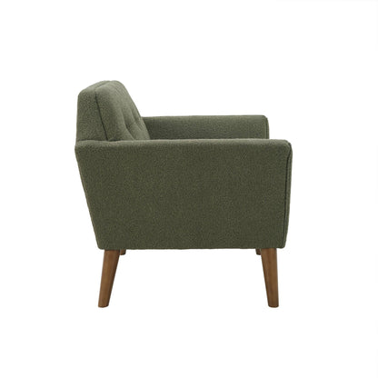 Newport Wide Mid-Century Modern Lounge Chair