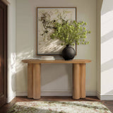 Benji Oval Console Table