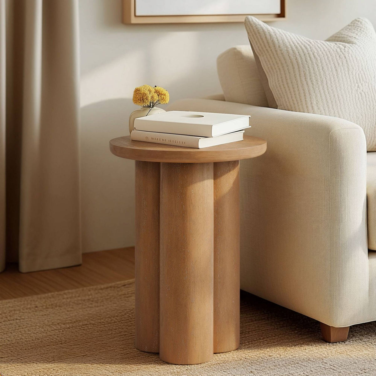 Benji Round Accent Table