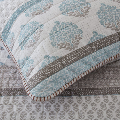 Surya 100% cotton print Quilt 3-Piece Set