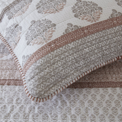 Surya 100% cotton print Quilt 3-Piece Set