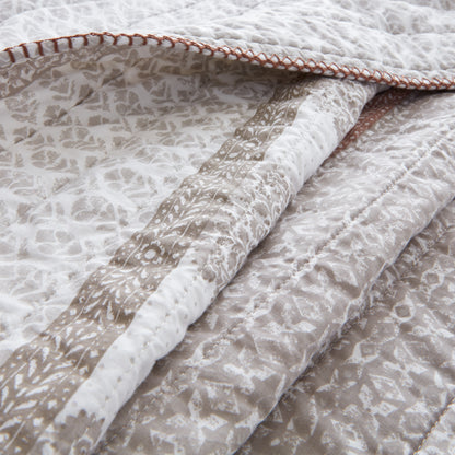 Surya 100% cotton print Quilt 3-Piece Set