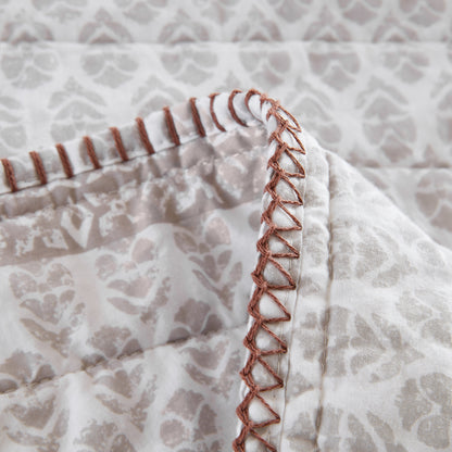 Surya 100% cotton print Quilt 3-Piece Set