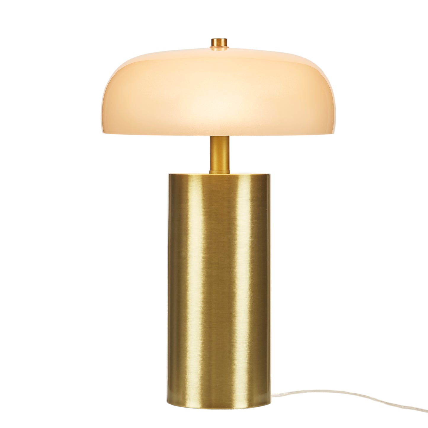 Nilo Textured Ceramic Table Lamp with Fluted Fabric Shade