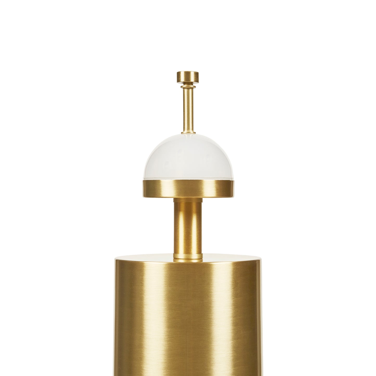 Nilo Textured Ceramic Table Lamp with Fluted Fabric Shade