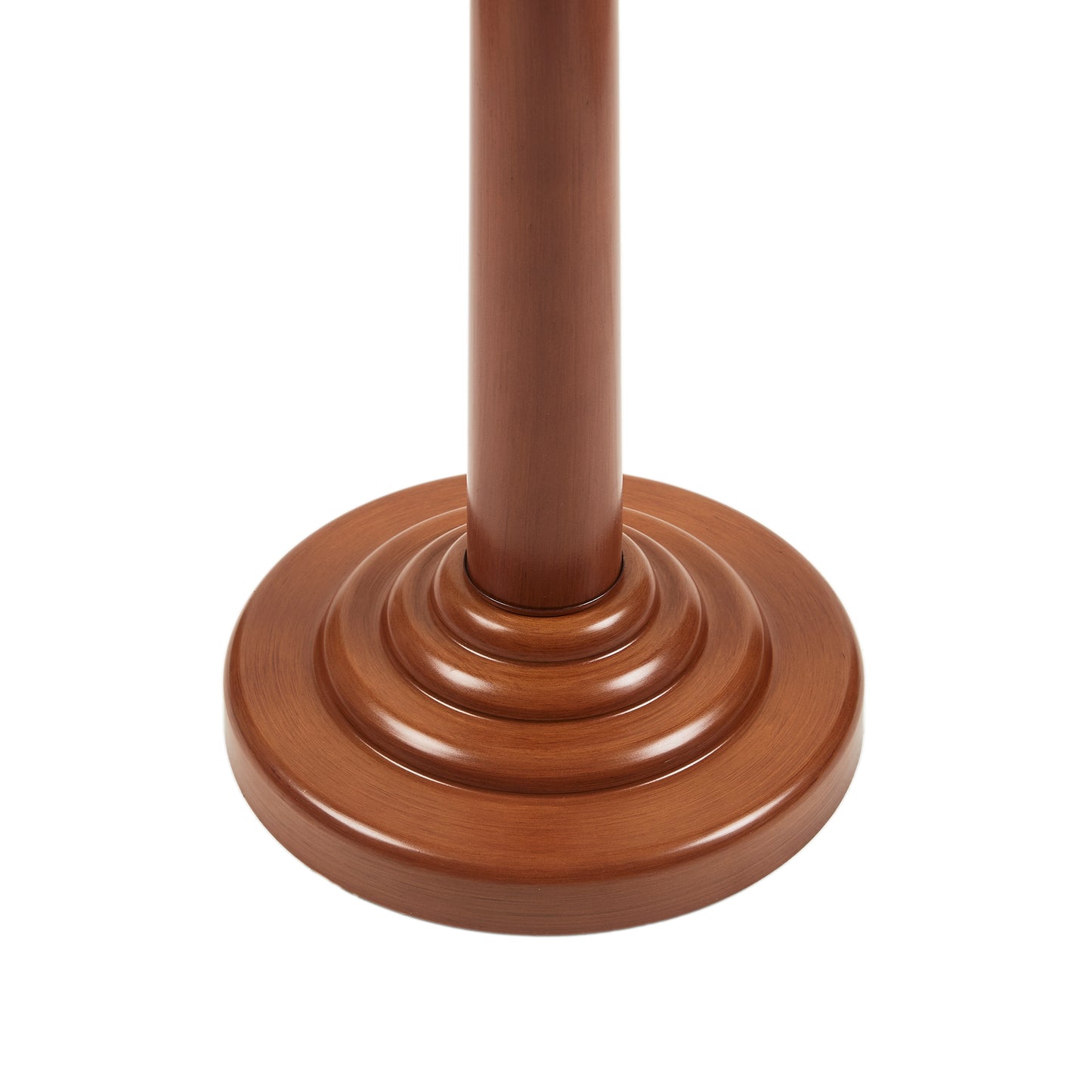Verla Textured Ceramic Floor Lamp with Fluted Fabric Shade