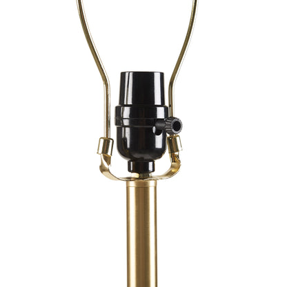 Verla Textured Ceramic Floor Lamp with Fluted Fabric Shade