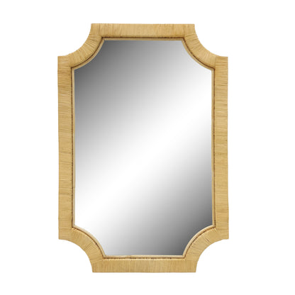 Averin Natural Rattan Wall Mirror