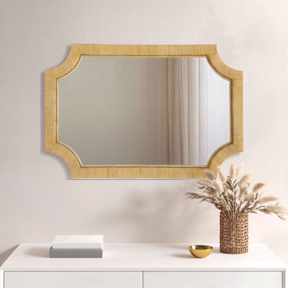 Nova Natural Rattan Wall Mirror