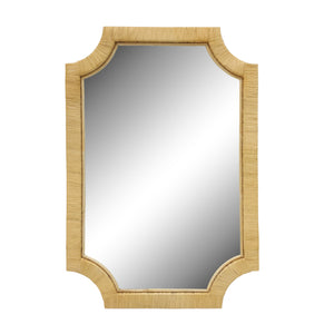 Averin Natural Rattan Wall Mirror