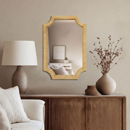 Nova Natural Rattan Wall Mirror