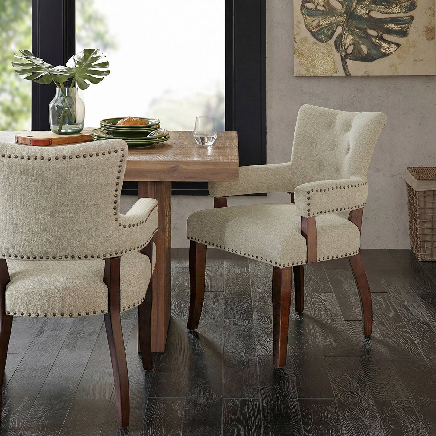 Brooklyn Dining Arm Chair (Set of 2)