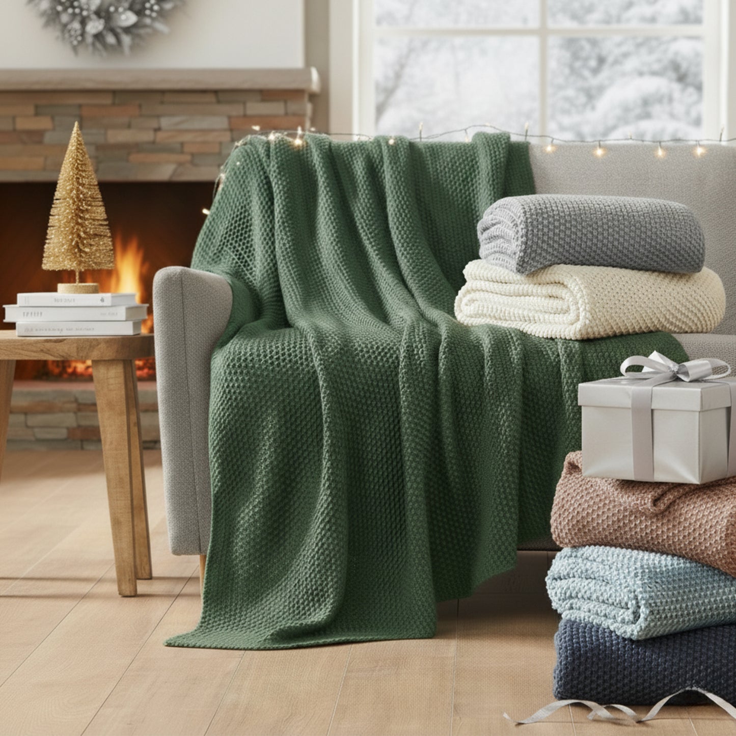Bree Knit Throw