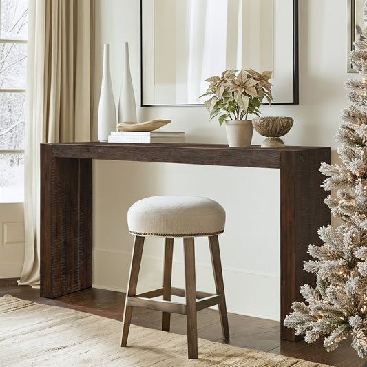 Monterey Counter-Height Wood Console Table