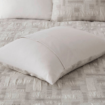 Cairo 3 Piece Cotton Jacquard Duvet Set