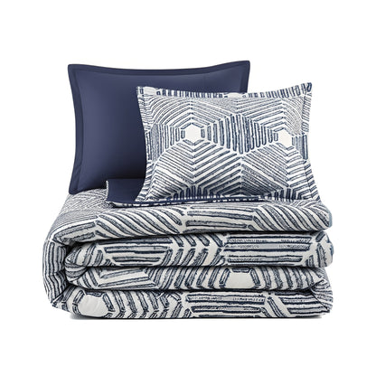 Ellipse Cotton Jacquard Duvet Cover Set