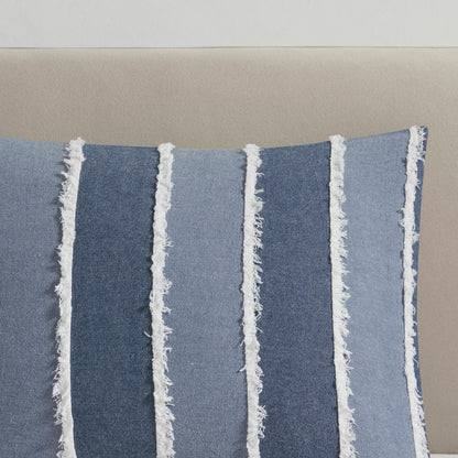 Shay 3-Piece Striped Cotton Comforter Set