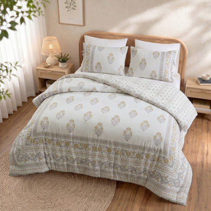 Thalia Floral 3-Piece Duvet Set