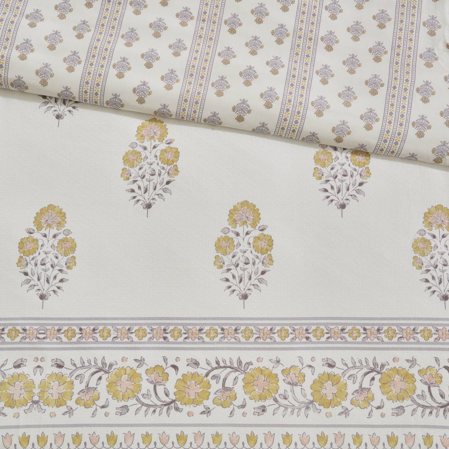 Thalia Floral 3-Piece Duvet Set