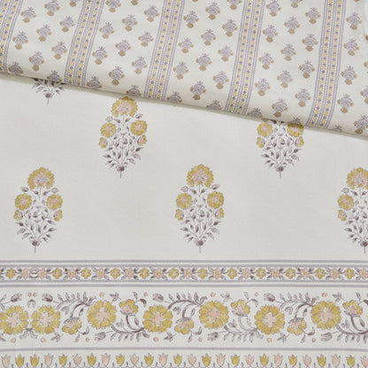 Thalia Floral 3-Piece Duvet Set