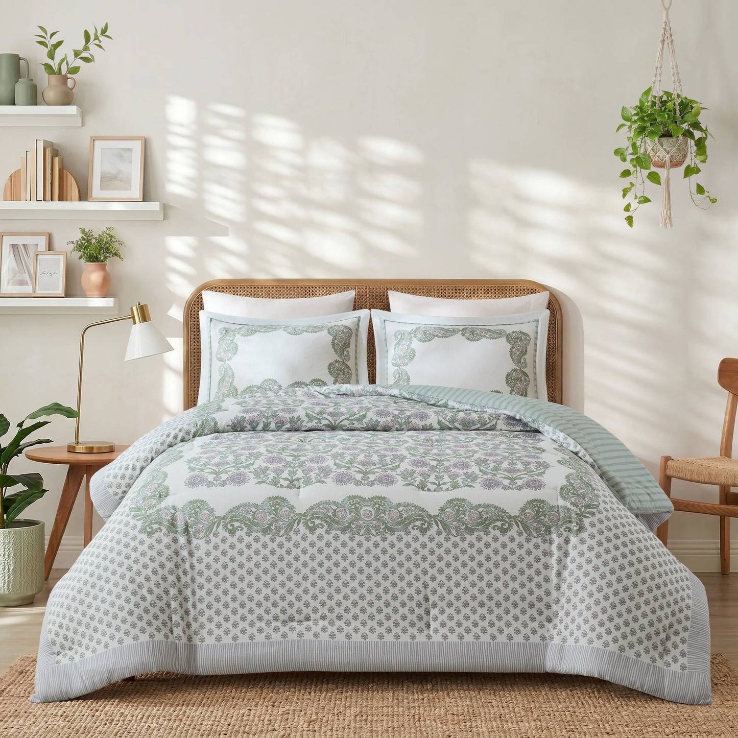 Tilly Floral 3-Piece Comforter Set