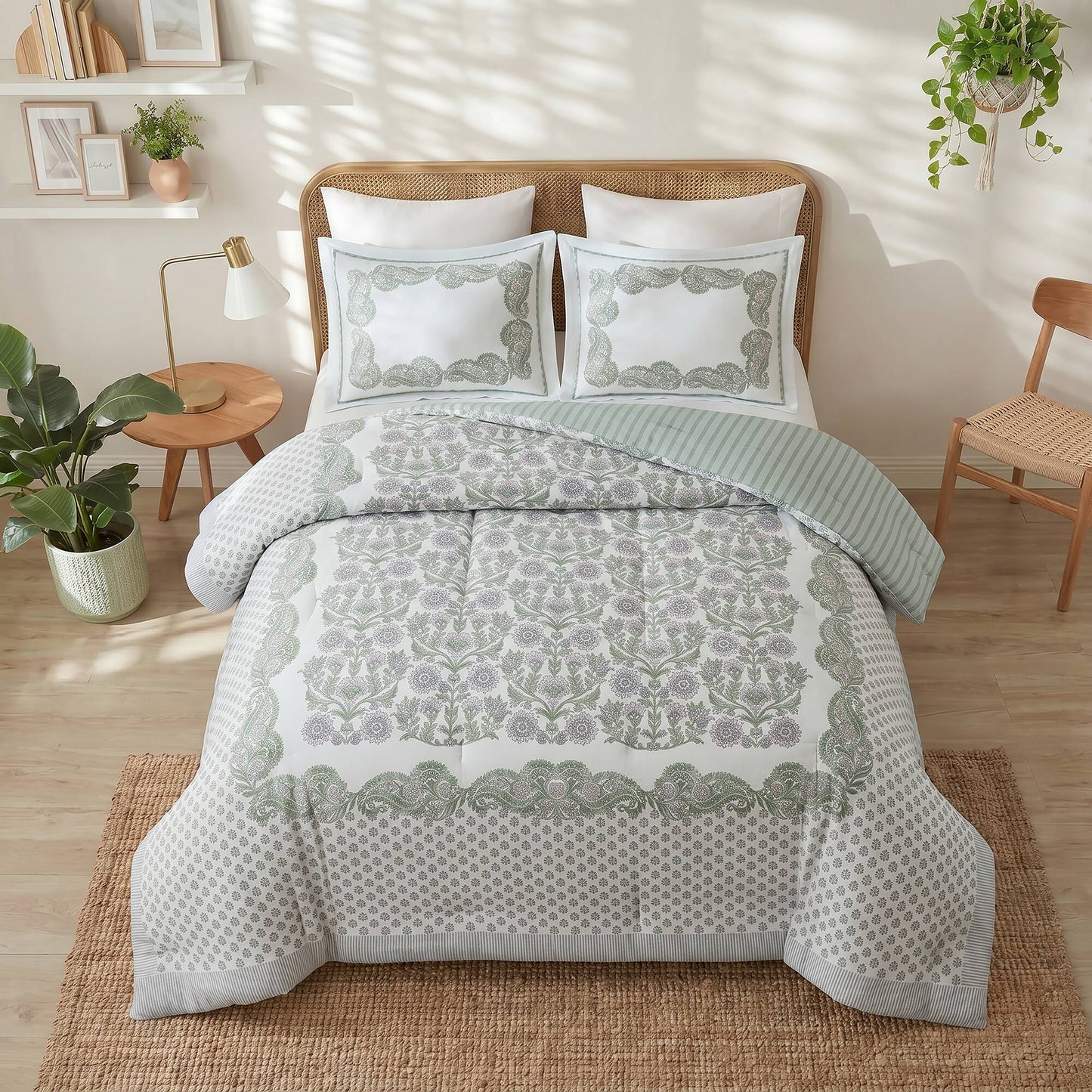 Tilly Floral 3-Piece Comforter Set