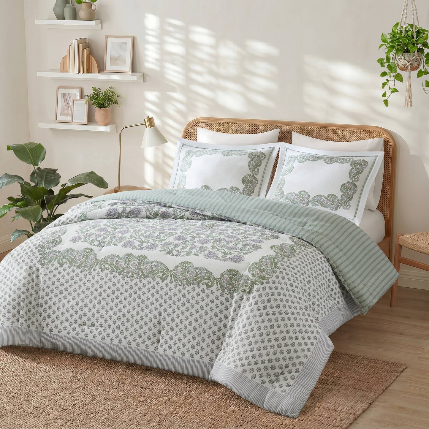 Tilly Floral 3-Piece Comforter Set