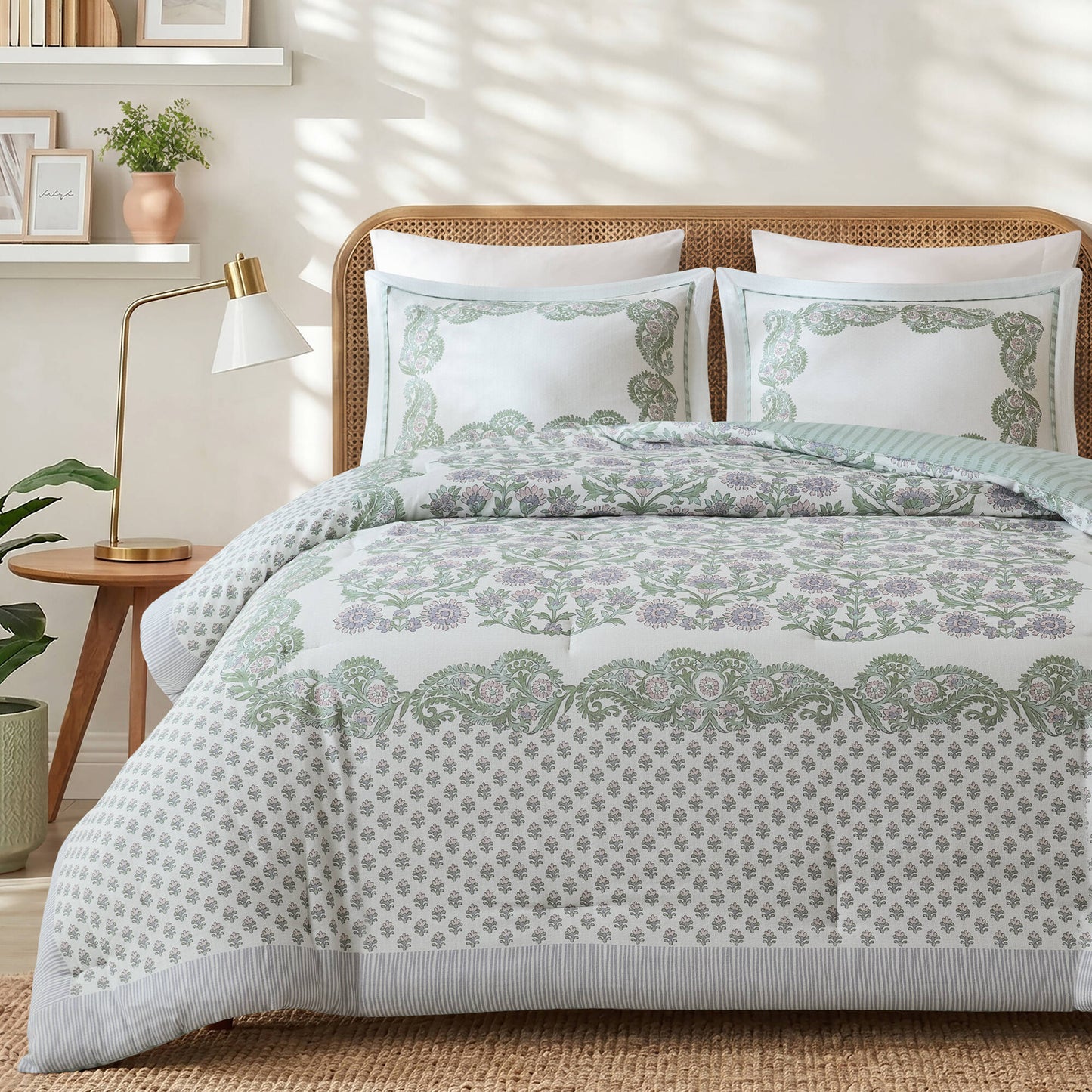 Tilly Floral 3-Piece Comforter Set