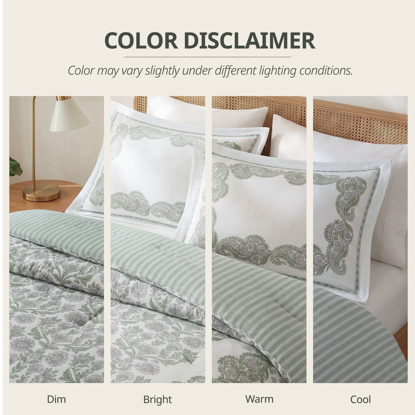 Tilly Floral 3-Piece Comforter Set