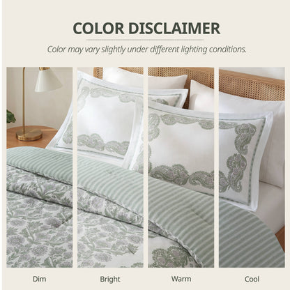 Tilly Floral 3-Piece Comforter Set