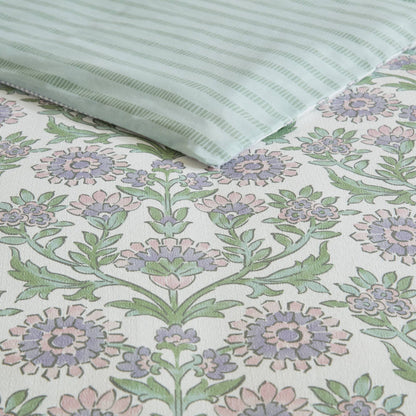 Tilly Floral 3-Piece Duvet Set
