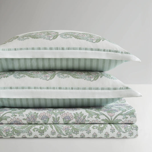 Tilly Floral 3-Piece Duvet Set