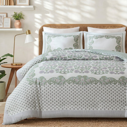 Tilly Floral 3-Piece Duvet Set
