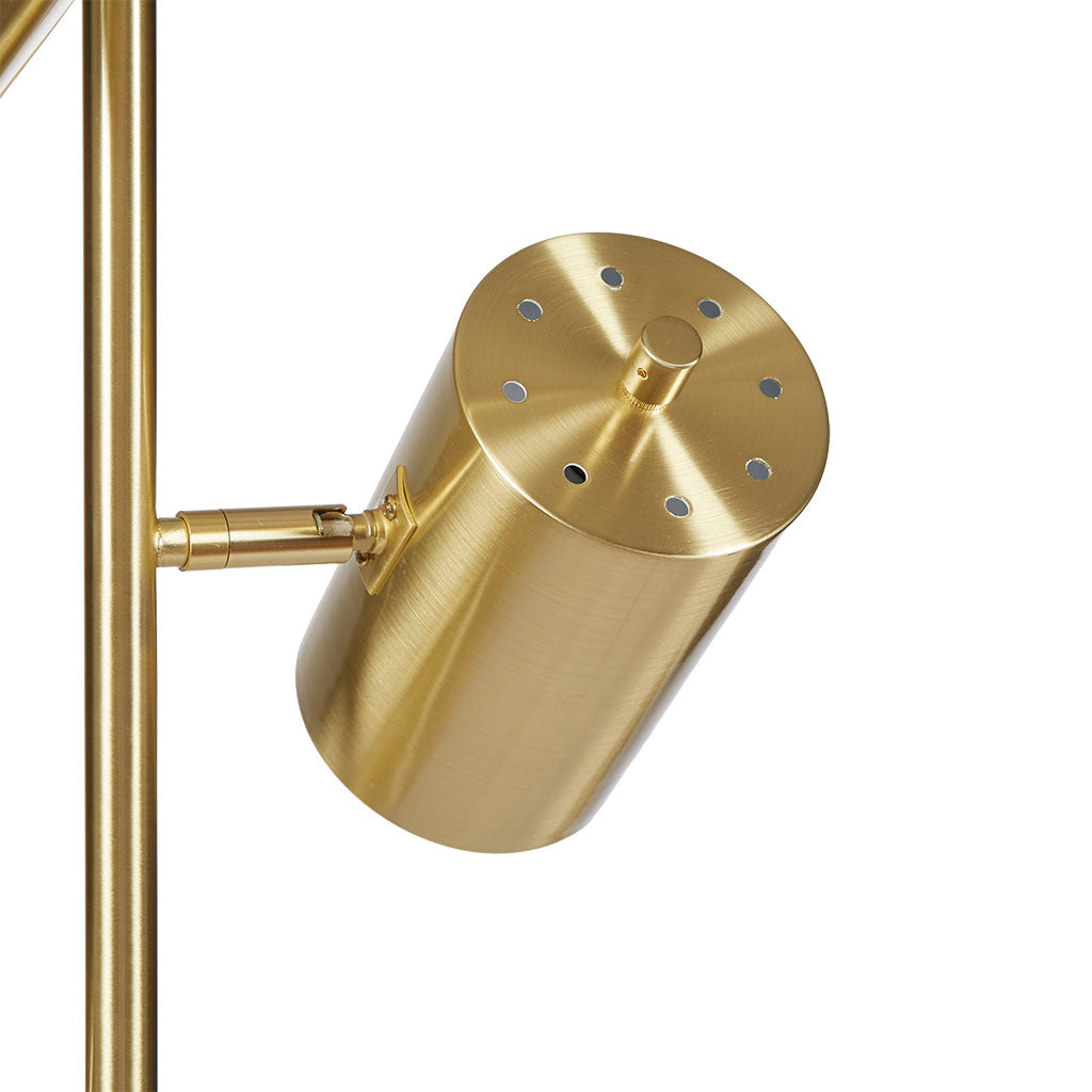 Alta 3-Light Metal Floor Lamp