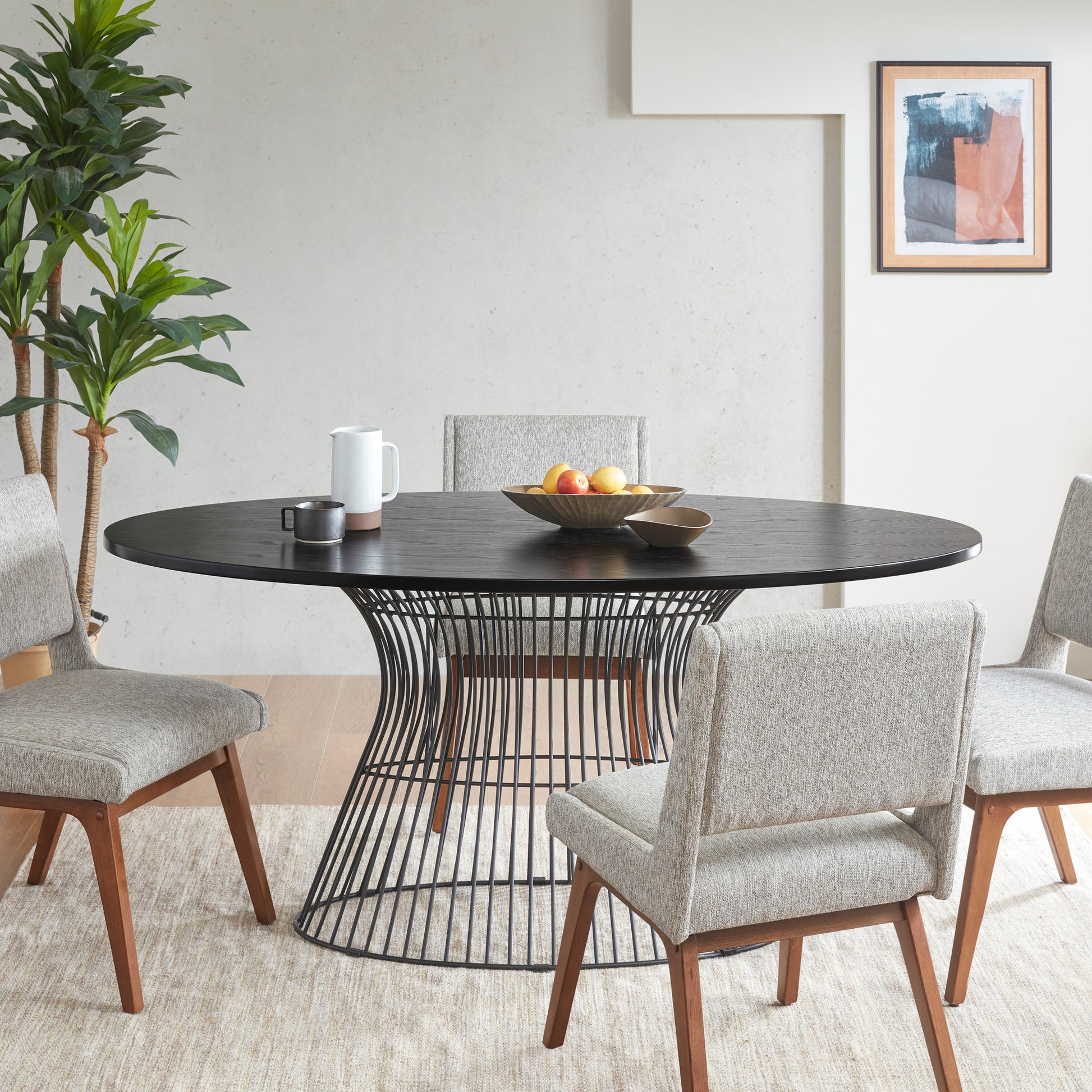 INK+IVY Oval Dining Table