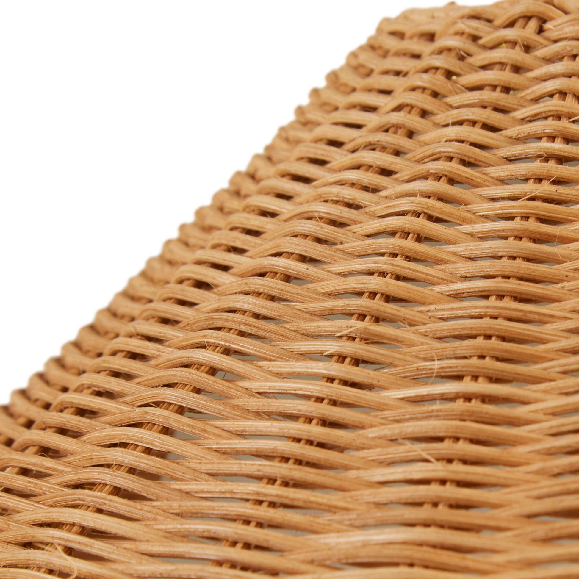 INK+IVY Rattan Weave Shade Floor Lamp