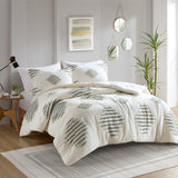 Tahli 3-Piece Cotton Blend Chenille Comforter Set