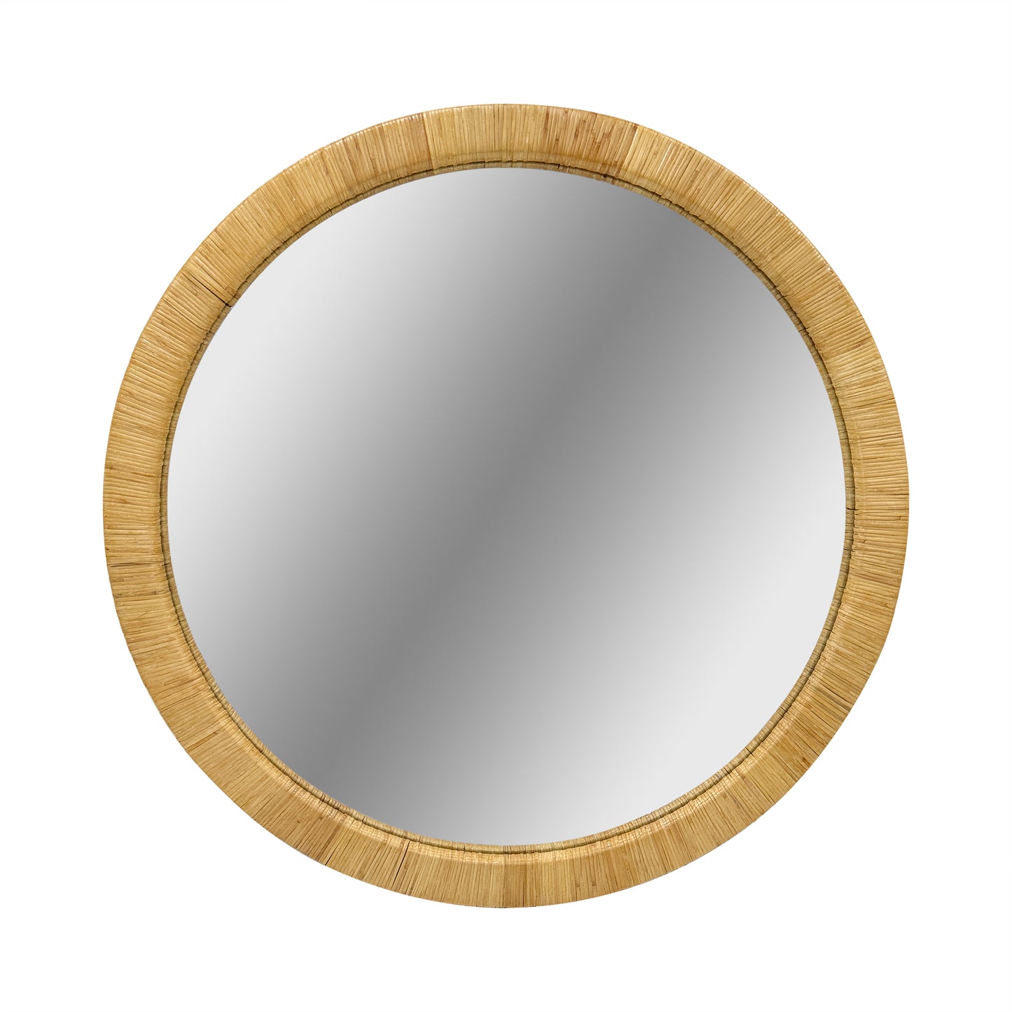 Nova Natural Rattan Rectangle Wall Mirror