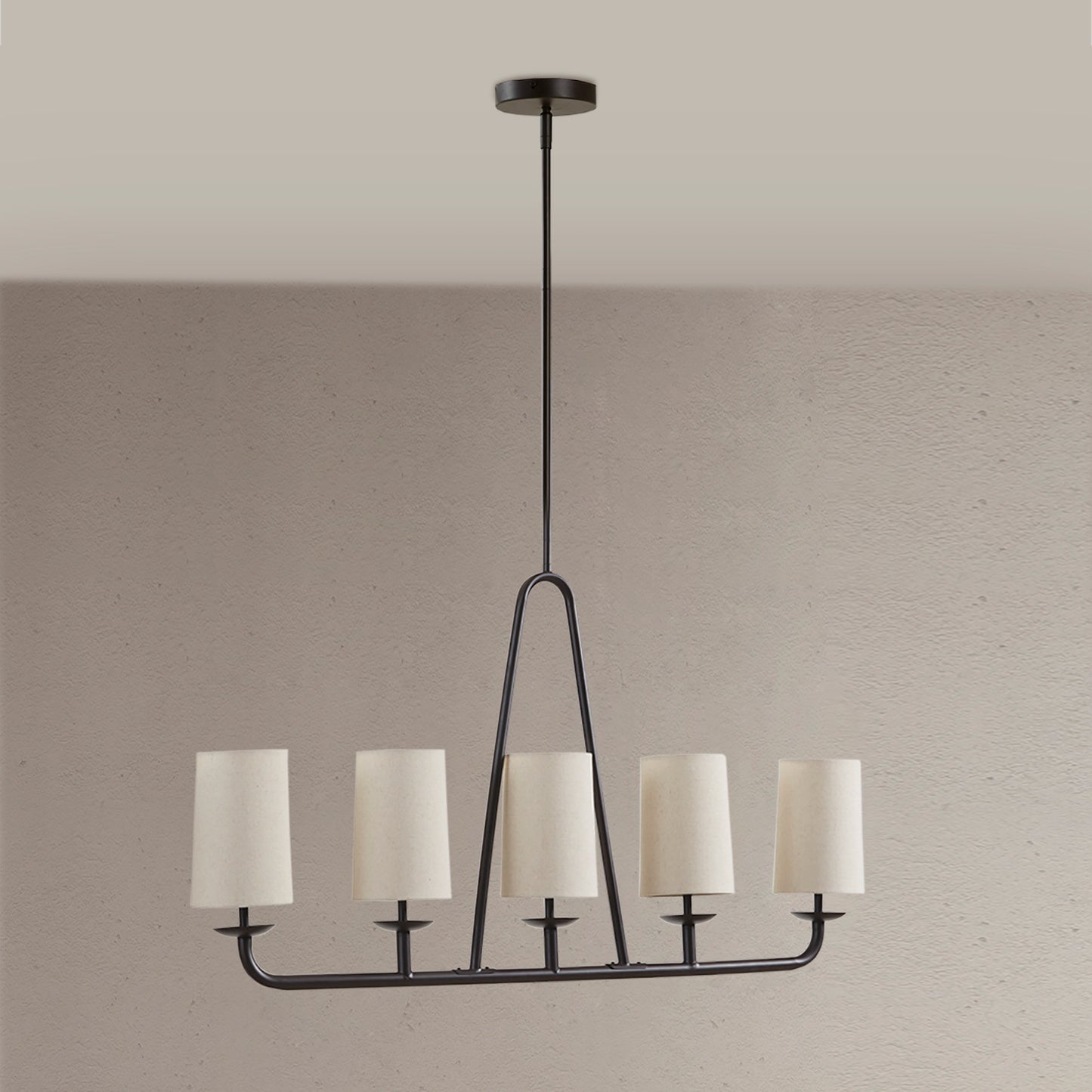 INK+IVY 5-Light Linear Chandelier