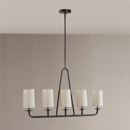 INK+IVY 5-Light Linear Chandelier