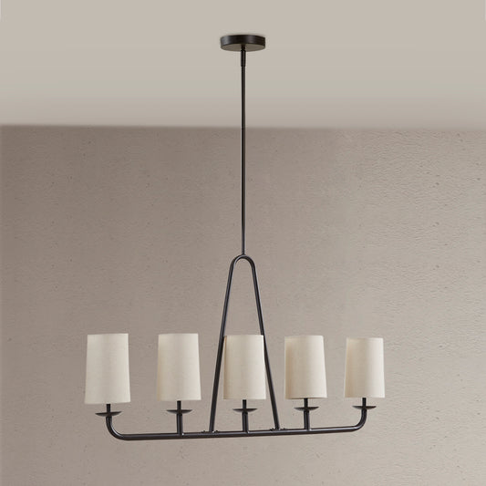 INK+IVY 5-Light Linear Chandelier