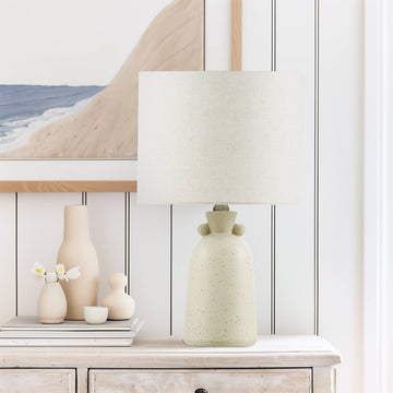 INK+IVY 16" Ceramic Table Lamp
