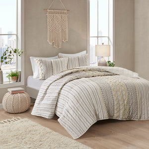 Imani Cotton 3 Piece Coverlet Set