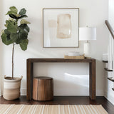 Monterey Counter-Height Wood Console Table