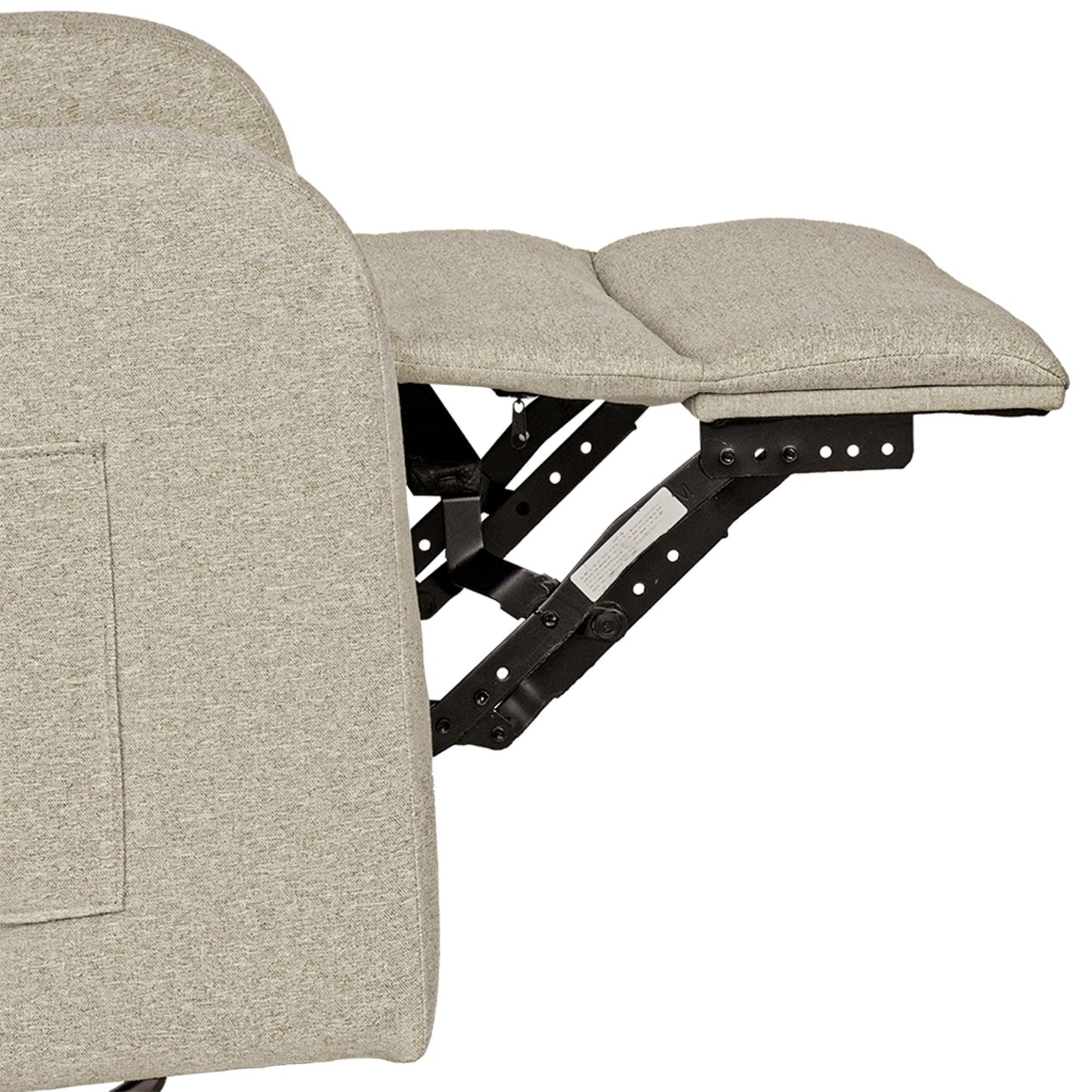 Dakota Power Recliner 3-in-1 with Swivel, Glider, USB Ports