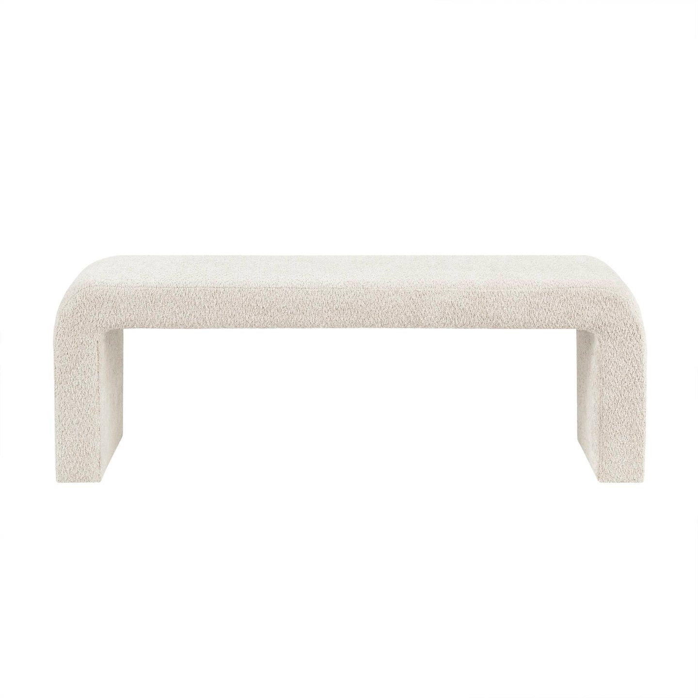 INK+IVY Boucle Waterfall Bench