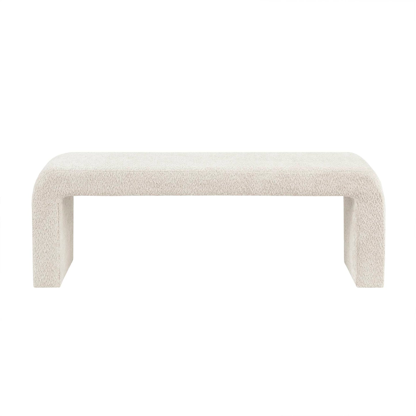 INK+IVY Boucle Waterfall Bench