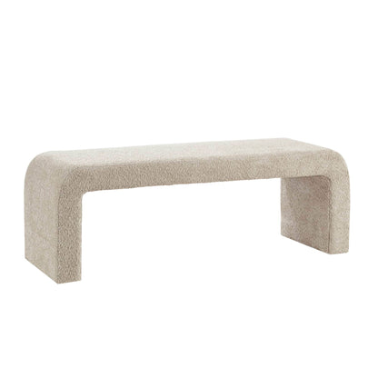 INK+IVY Boucle Waterfall Bench